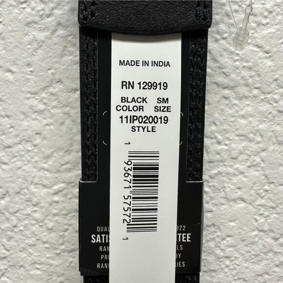 NWT! Dickies Genuine Leather Work Wear Men’s Size Small (30-32) Black Belt, K641 - Picture 7 of 8
